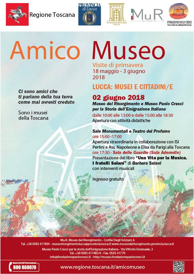 Istruzioni manifesto Amico Museo