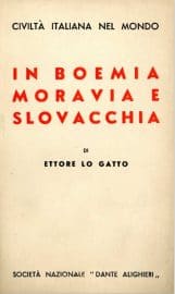 Coll. 135 - Ettore Lo Gatto, en Bohème Moravie Slovaquie, Società Nazionale Dante Alighieri