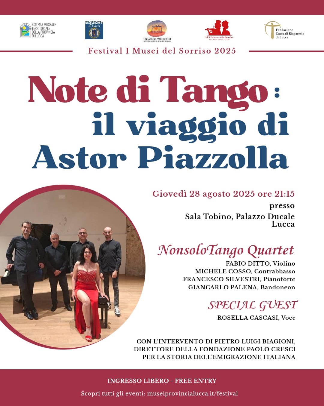 Note di Tango 2025 Note di Tango 2025